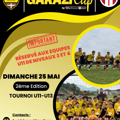 AFFICHE TOURNOI GARAZICUP